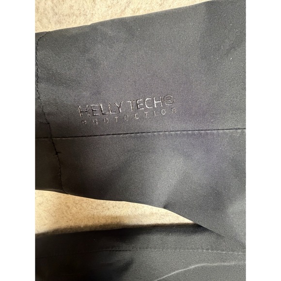 Helly Hansen Wesley II Jacket Rain Trench Coat Womens XS Black Hooded *No Belt - Picture 4 of 14